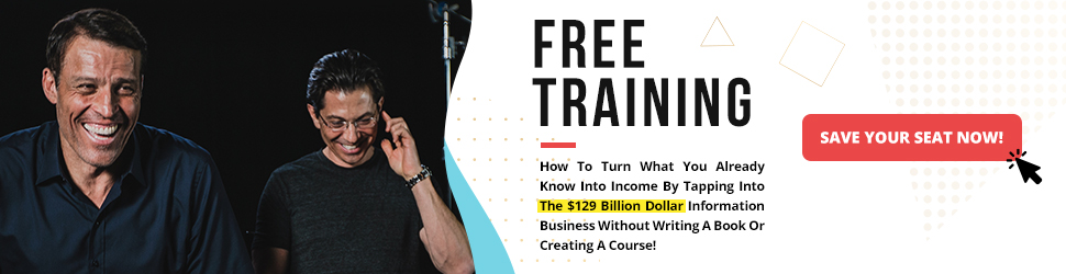 Free Training With Tony Robbins Free Training With Tony Robbins